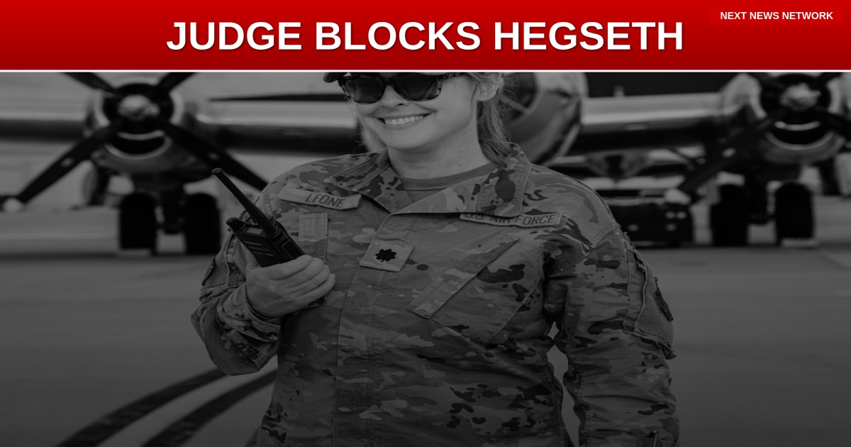 DEEP STATE Judge BLOCKS War Secretary Hegseth From Punishing Dem Senator Over Anti-Military Video