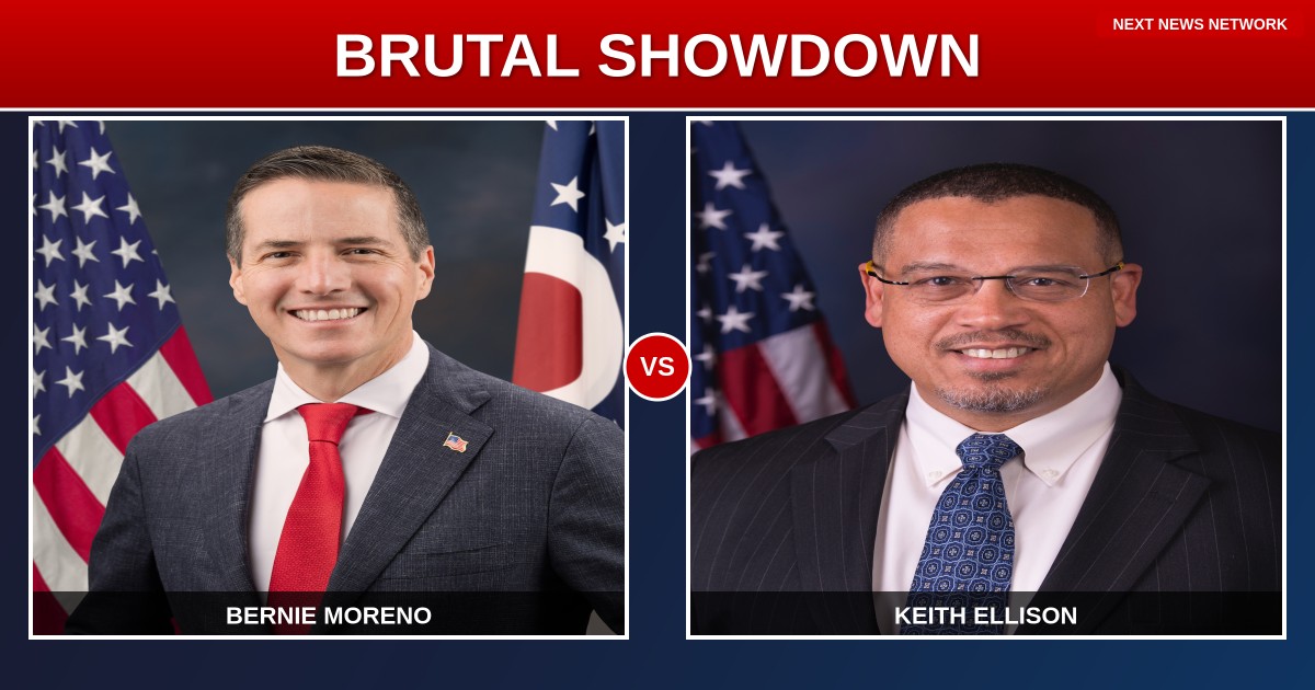 EXPOSED: Bernie Moreno DESTROYS Keith Ellison's Immigration Lies in BRUTAL Senate Showdown