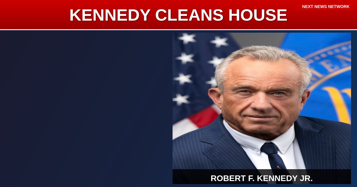 KENNEDY CLEANS HOUSE: HHS Deputy OUSTED in Friday Night Power Play Ahead of Midterm Battle