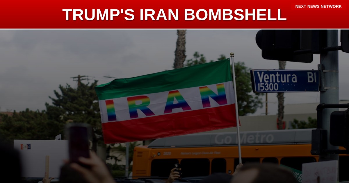 TRUMP DROPS BOMBSHELL: 'Regime Change' in Iran May Be 'The Best Thing That Could Happen'