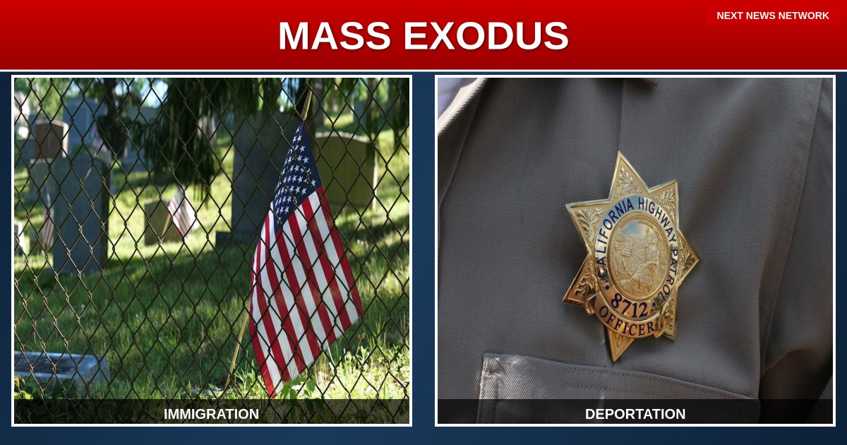 VICTORY: Record Number of Illegal Aliens FLEEING America Under Trump's Smart Incentives