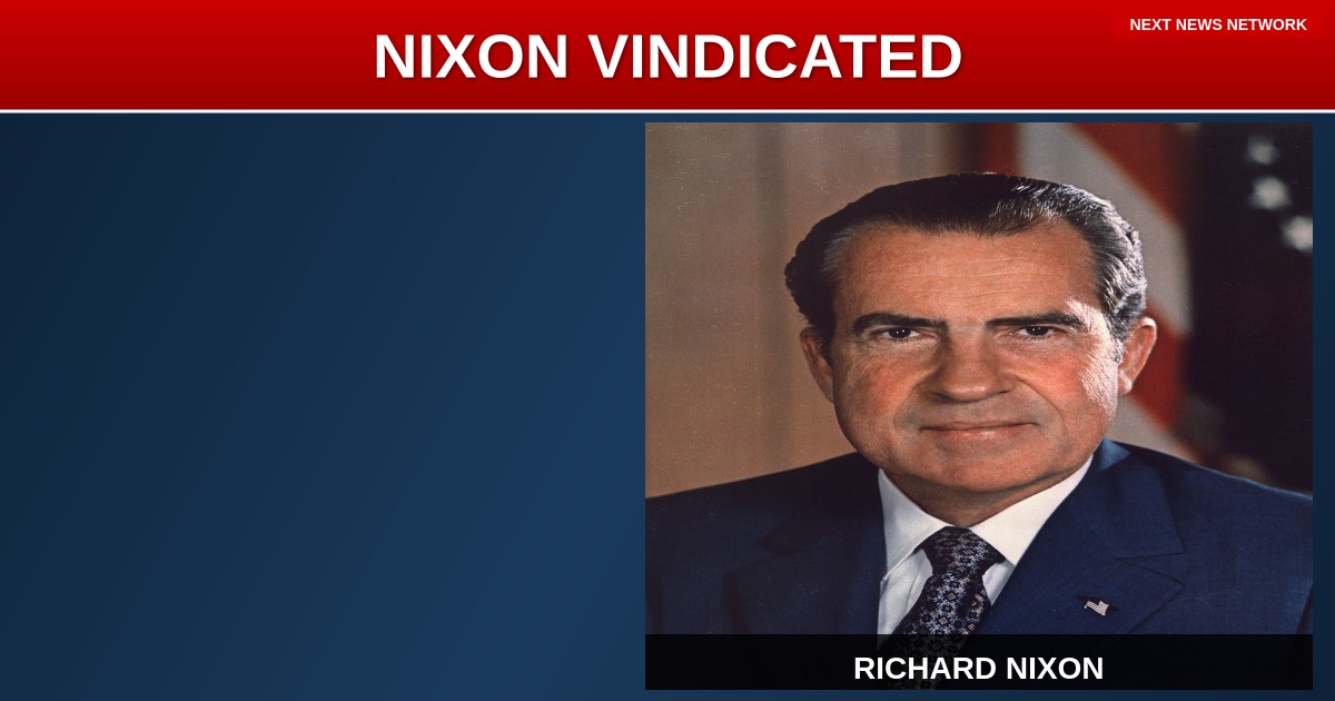 VINDICATED: Nixon Library EXPOSED For Covering Up Deep State Truth That Validates Trump