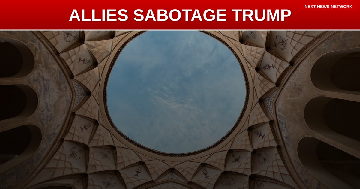 BREAKING: Middle East Allies SABOTAGING Trump's Iran Strategy With Petty Squabbles