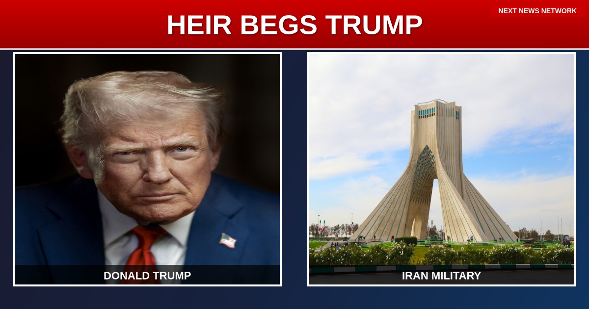 BREAKING: Iran's Rightful Heir BEGS Trump to End Terrorist Regime With Military Force
