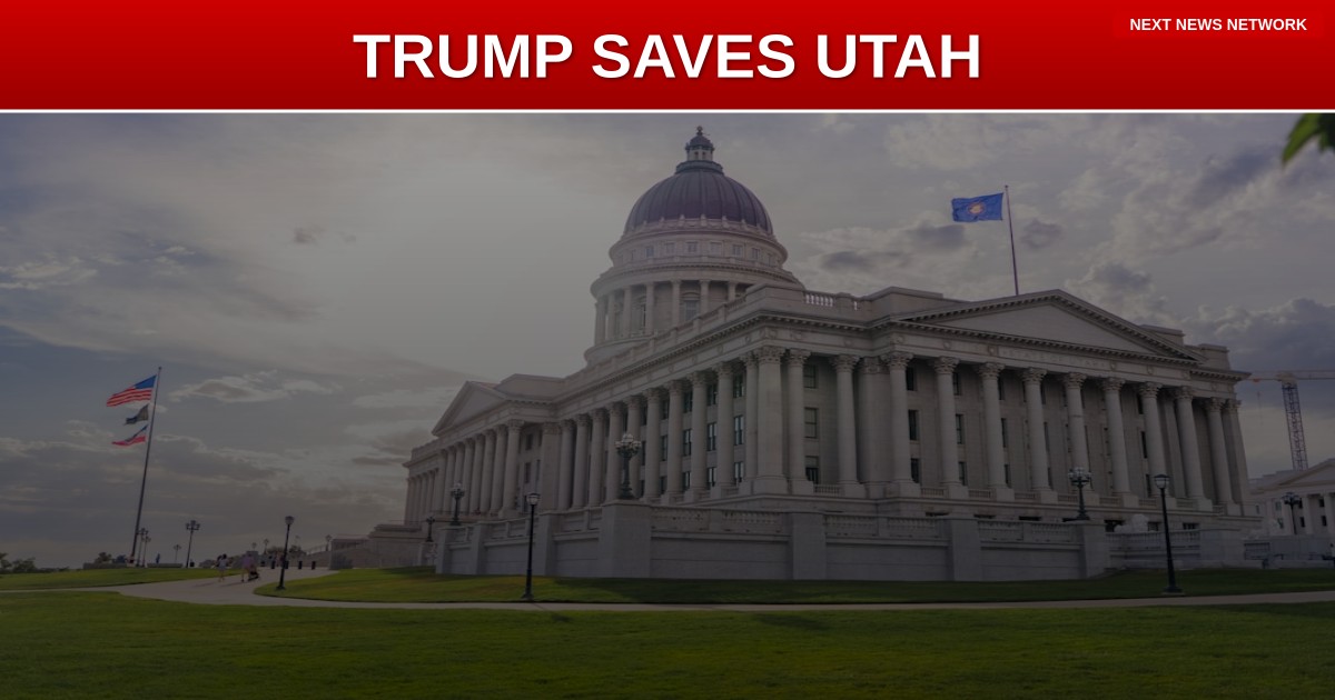 TRUMP ADMINISTRATION SAVES Utah From Liberal Judge's REDISTRICTING Coup