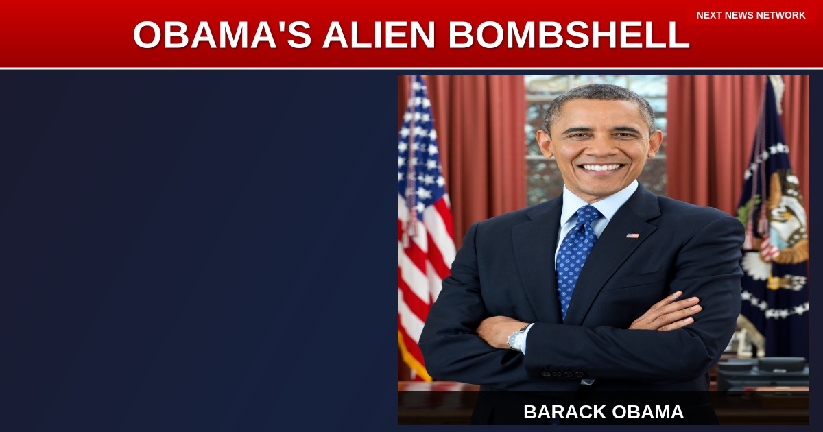 BOMBSHELL: Obama Makes STUNNING Admission About Aliens in Interview - What Does He Know?