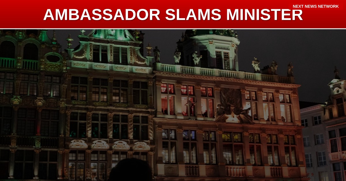 BREAKING: Trump Ambassador SLAMS Belgium Minister Over 'ANTISEMITIC ...