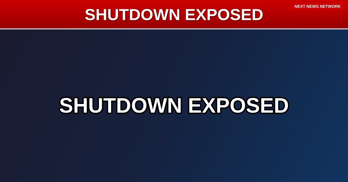 EXPOSED: Kristi Noem Reveals Democrat SHUTDOWN GAME as FEMA Works Without Pay While Dems Play Politics