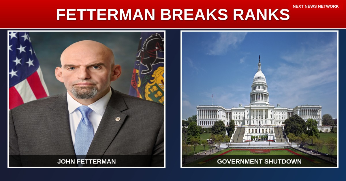 SURPRISING: Democrat Fetterman BREAKS RANKS, Warns Against Government Shutdown Over ICE