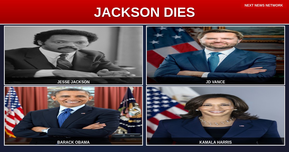 BREAKING: Rev. Jesse Jackson Dies - VP Vance Leads Respectful Tributes Across Political Divide