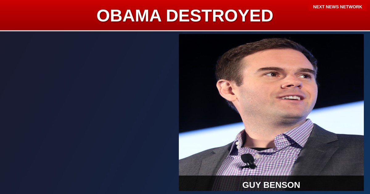 EXPOSED: Obama's MASSIVE Hypocrisy as Guy Benson Destroys 'Demagogue' Ex-President's Anti-GOP Rants