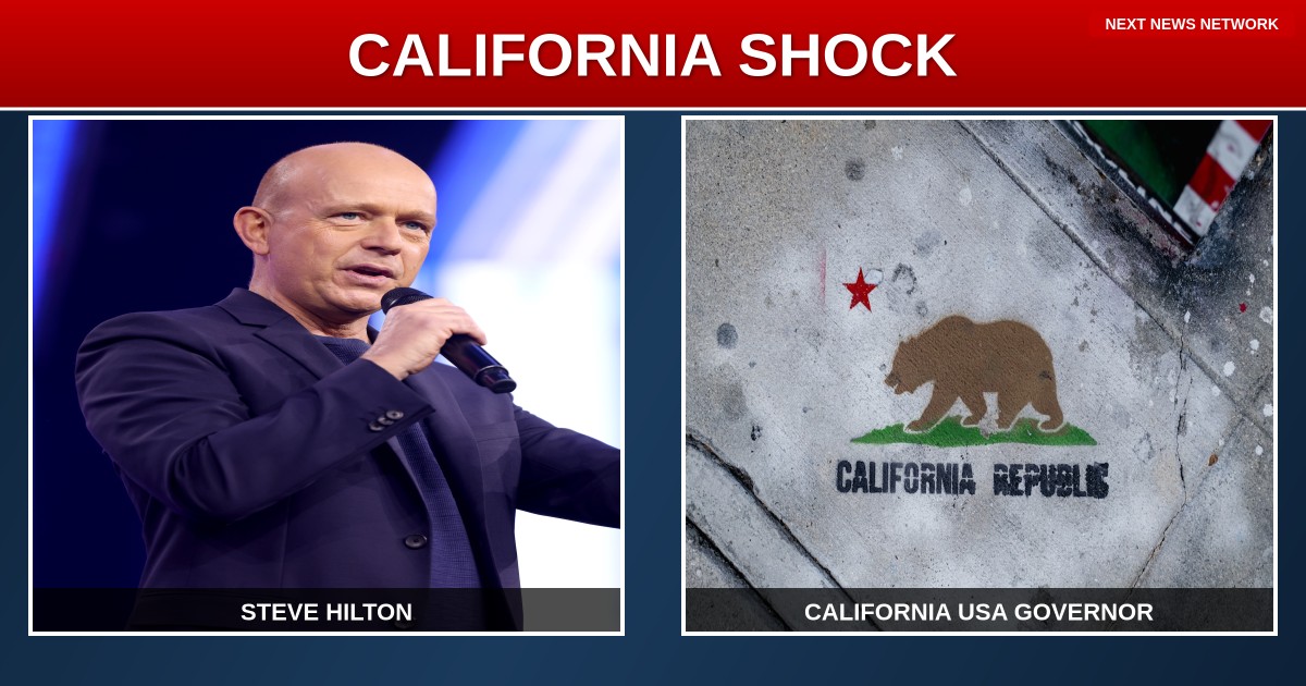 CALIFORNIA SHOCK: Republican Steve Hilton LEADS Governor's Race as Golden State Awakens