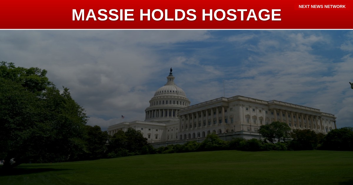 RINO ALERT: Massie Holds GOP Hostage for ATTENTION While Trump Agenda Waits