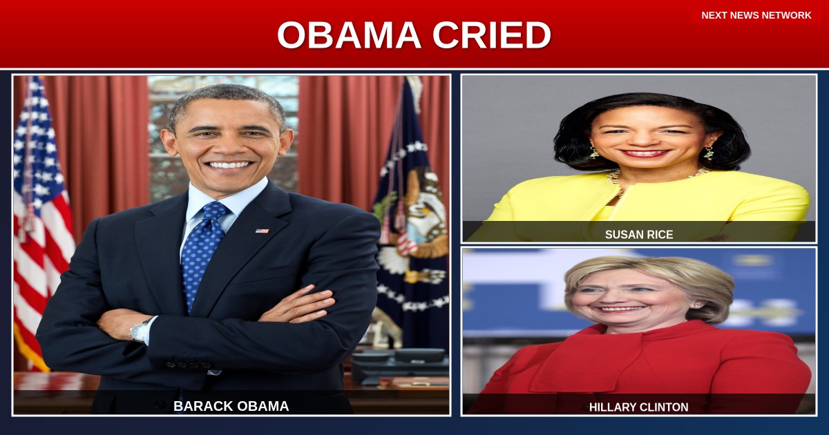 EXPOSED: Obama and Susan Rice 'BROKE DOWN AND CRIED' After Trump's Historic 2016 Victory Over Hillary