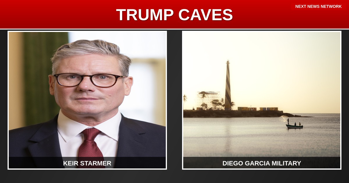 TRUMP CAVES: President Backs DISASTROUS Chagos Deal After Calling It 'Great Stupidity'