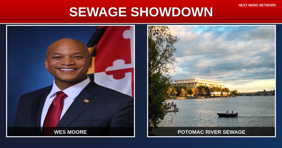 EXPOSED: Democrat Governor Wes Moore REFUSES Accountability for Potomac Sewage Disaster