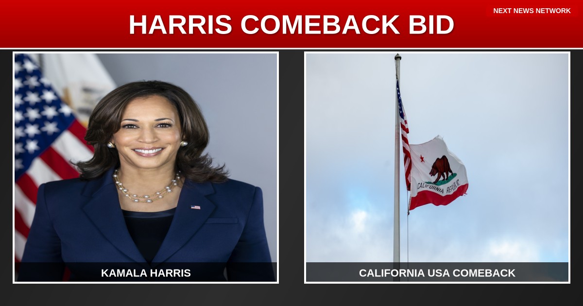 FAILED VP Harris Eyes COMEBACK Through 2026 Midterms After Dodging California Governor Race