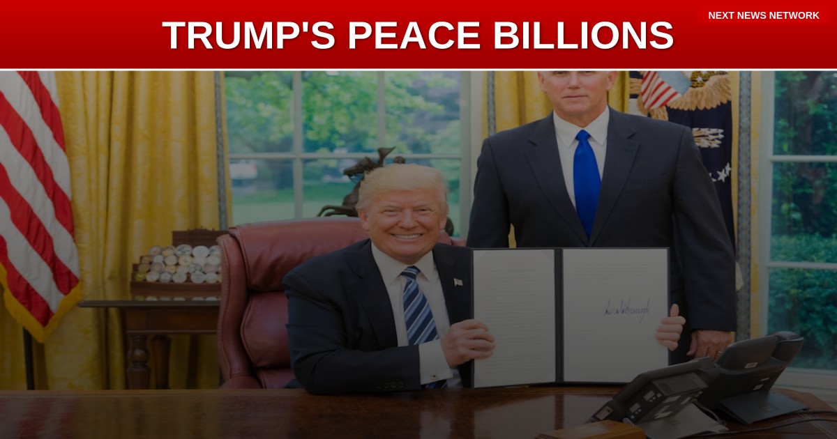 BREAKING: Trump Launches 'Board of Peace' Initiative, Commits $10 BILLION to End Global Conflicts