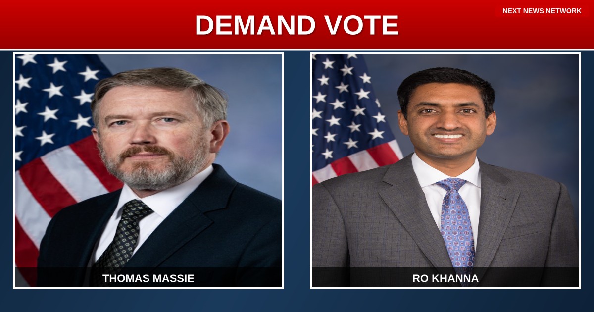 CONSTITUTION DEFENDERS Unite: Massie and Khanna DEMAND Congressional Vote Before Iran Strike