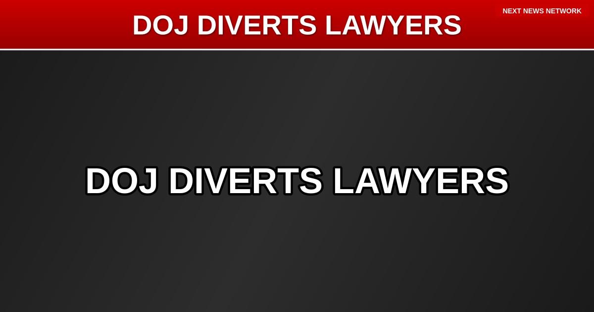 EXPOSED: DOJ Diverts 500 LAWYERS to Epstein Files, DELAYS Trump's Lawfare Accountability Mission