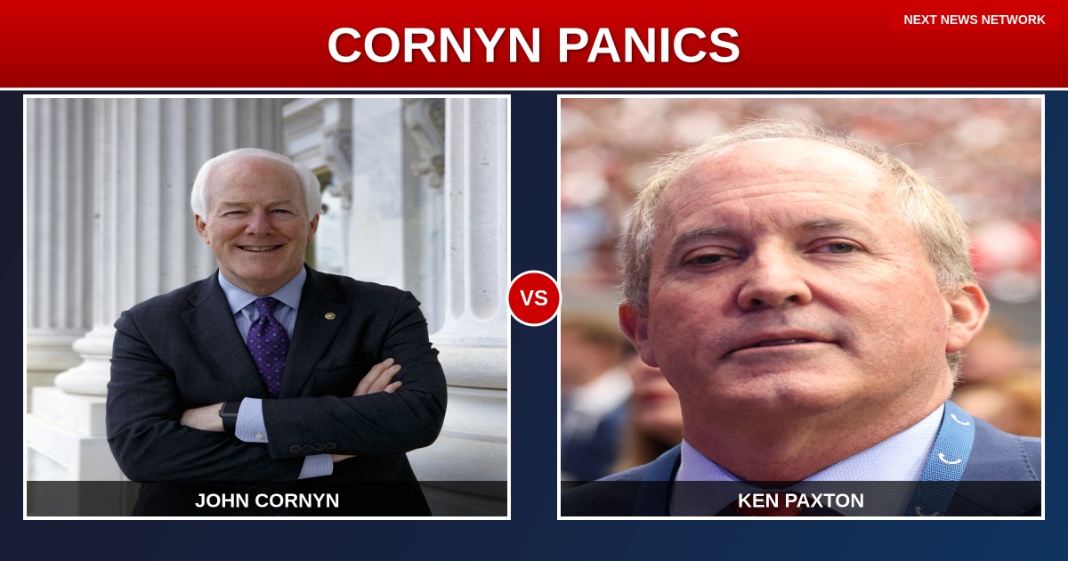 RINO Cornyn PANICS as Patriots Rally Behind Ken Paxton for Texas Senate