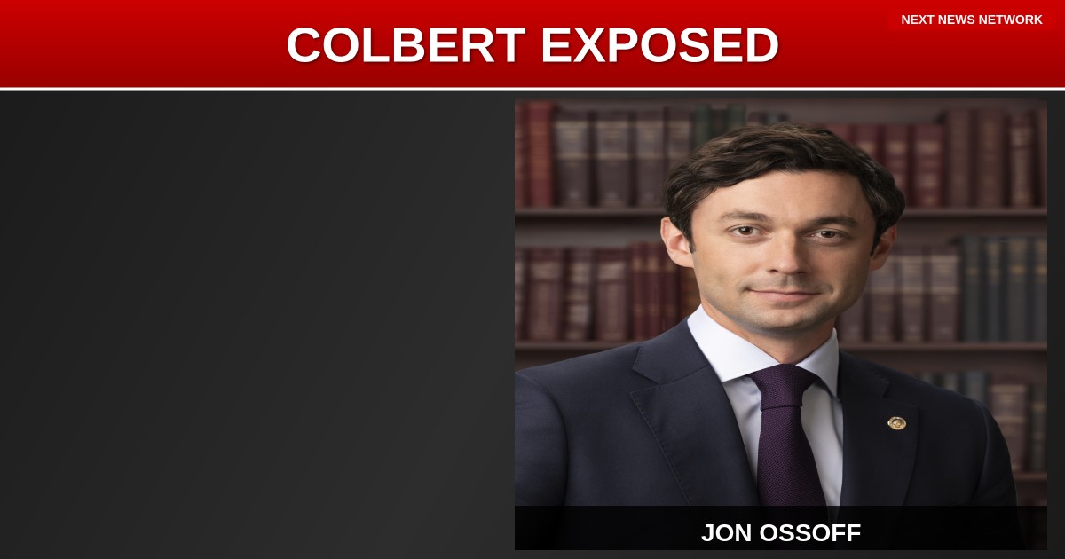 EXPOSED: Colbert Uses Late Night Show as DEMOCRAT Campaign Platform, Ossoff Spreads Epstein Conspiracies