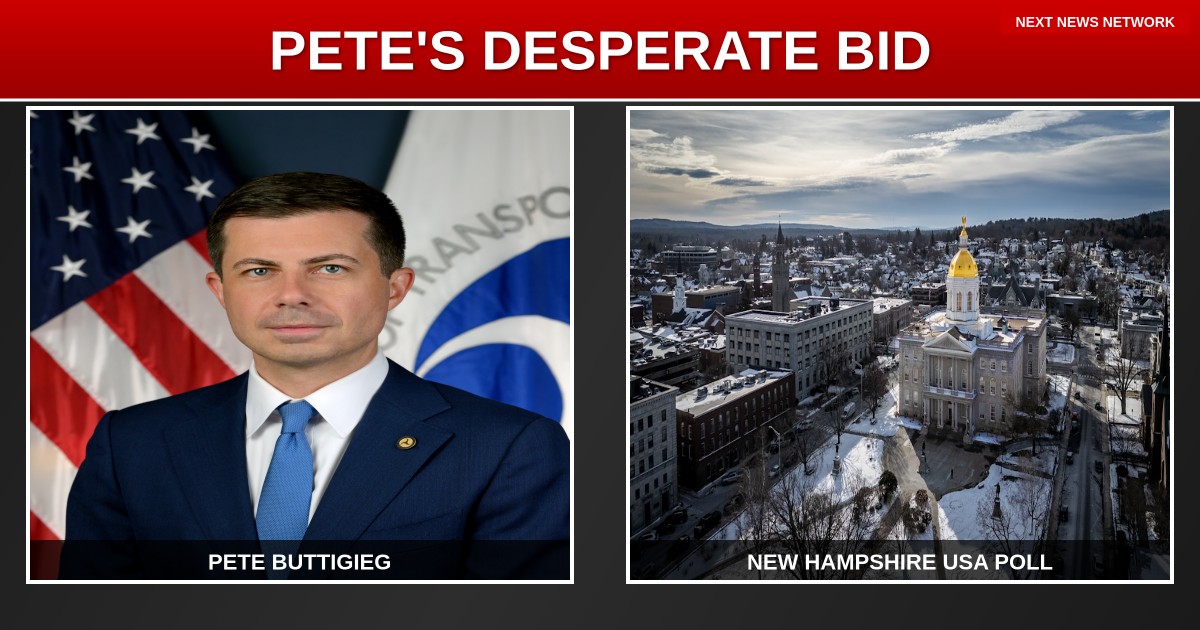 DESPERATE Dems Turn to PETE BUTTIGIEG as 2028 Presidential Frontrunner in New Poll