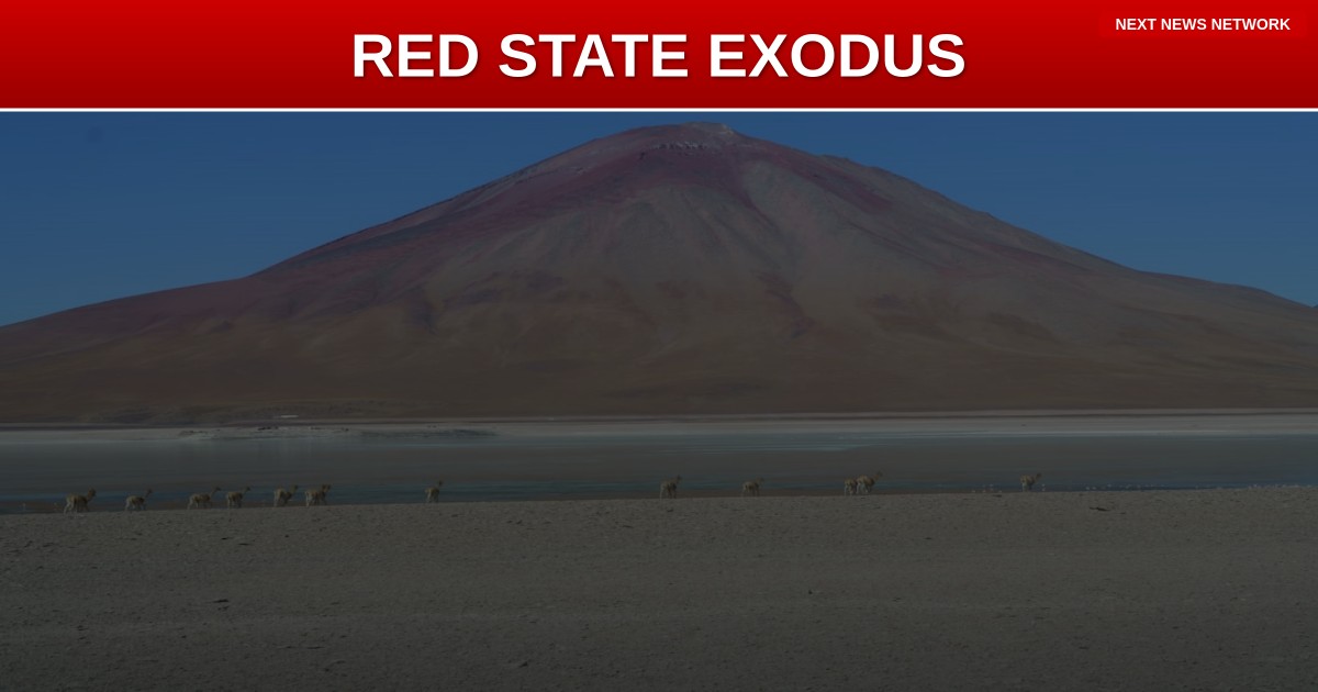 MASSIVE Population Shift SCRAMBLES Electoral Map as Americans FLEE Blue States for Red