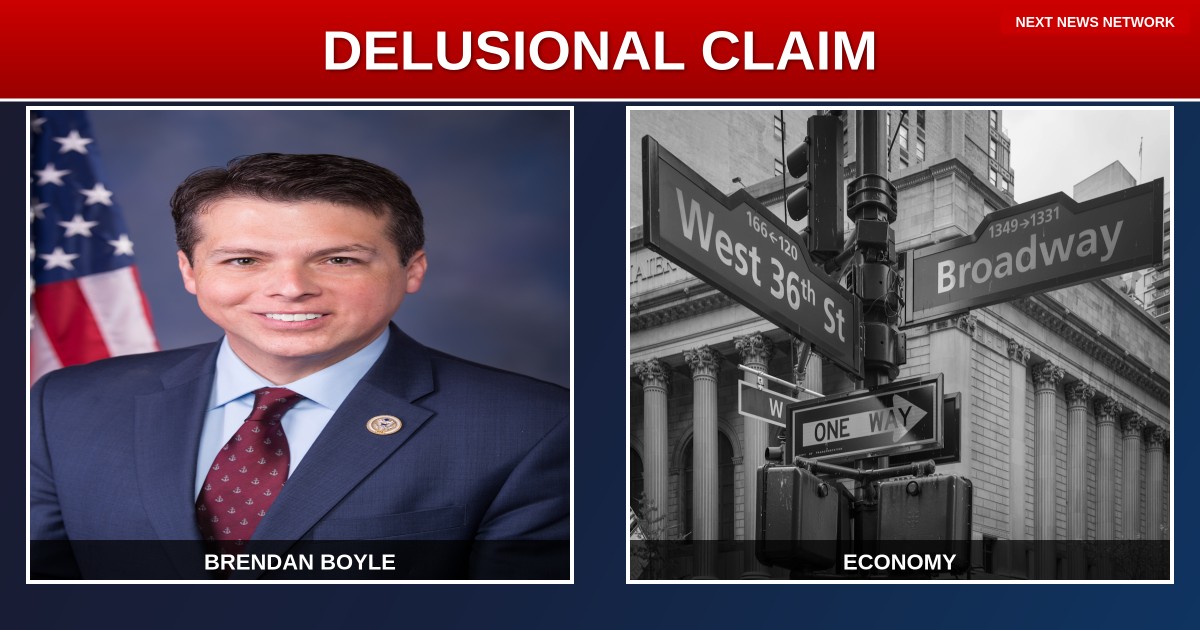 DELUSIONAL: Dem Rep Claims Trump 'Inherited Good Economy' from Biden After Year of MASSIVE Success