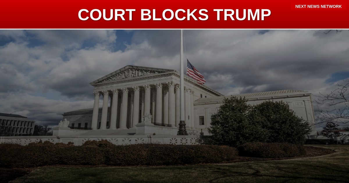BREAKING: Activist Supreme Court BLOCKS Trump's America First Tariff Policy
