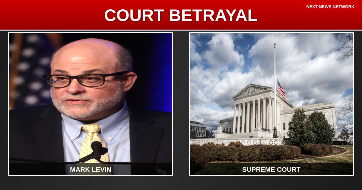 SUPREME COURT BETRAYAL: Mark Levin DESTROYS Justices for 'Messy and Problematic' Anti-Trump Tariff Ruling