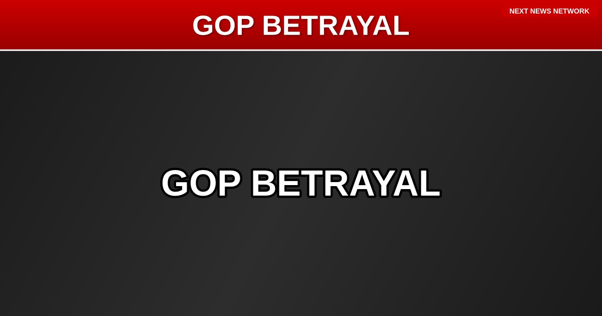 BETRAYAL: Republican SWAMP RATS Secretly Celebrate Supreme Court's Attack on Trump Tariffs