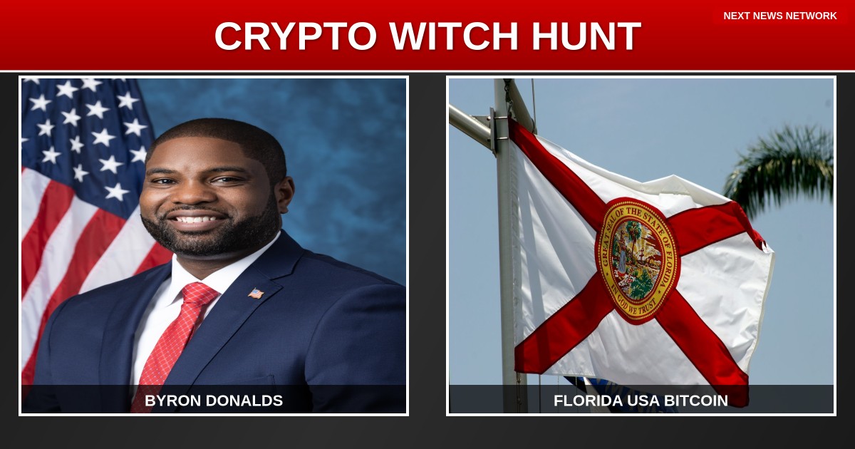 WITCH HUNT: Media Attacks GOP Rising Star Byron Donalds for LEGAL Bitcoin Investment