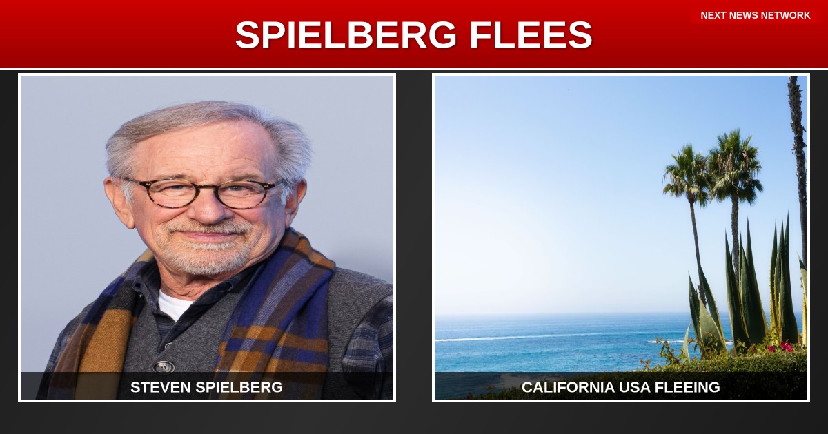 FLEEING: Hollywood Elite Steven Spielberg ABANDONS California as Socialist Tax Policies Drive Out Billionaires