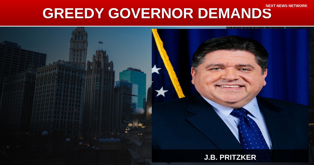 GREEDY Gov. Pritzker DEMANDS $8.6 BILLION Tariff 'Refund' from Trump Administration