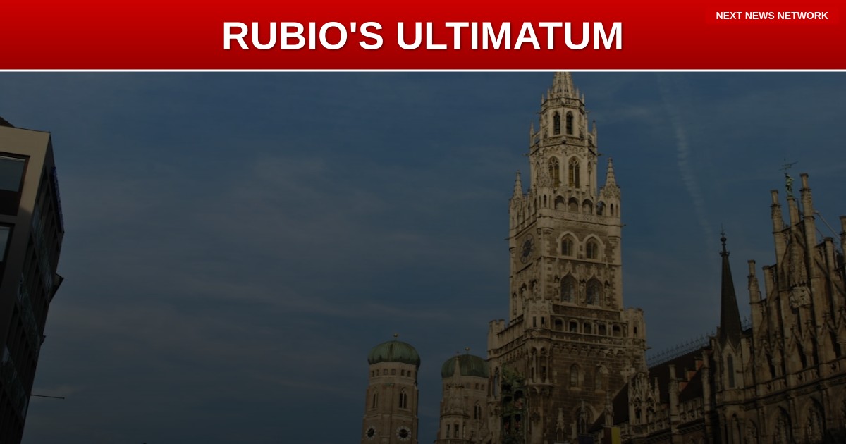 RUBIO DELIVERS ULTIMATUM: America's NEW World Order Leaves Europe STUNNED at Munich Conference