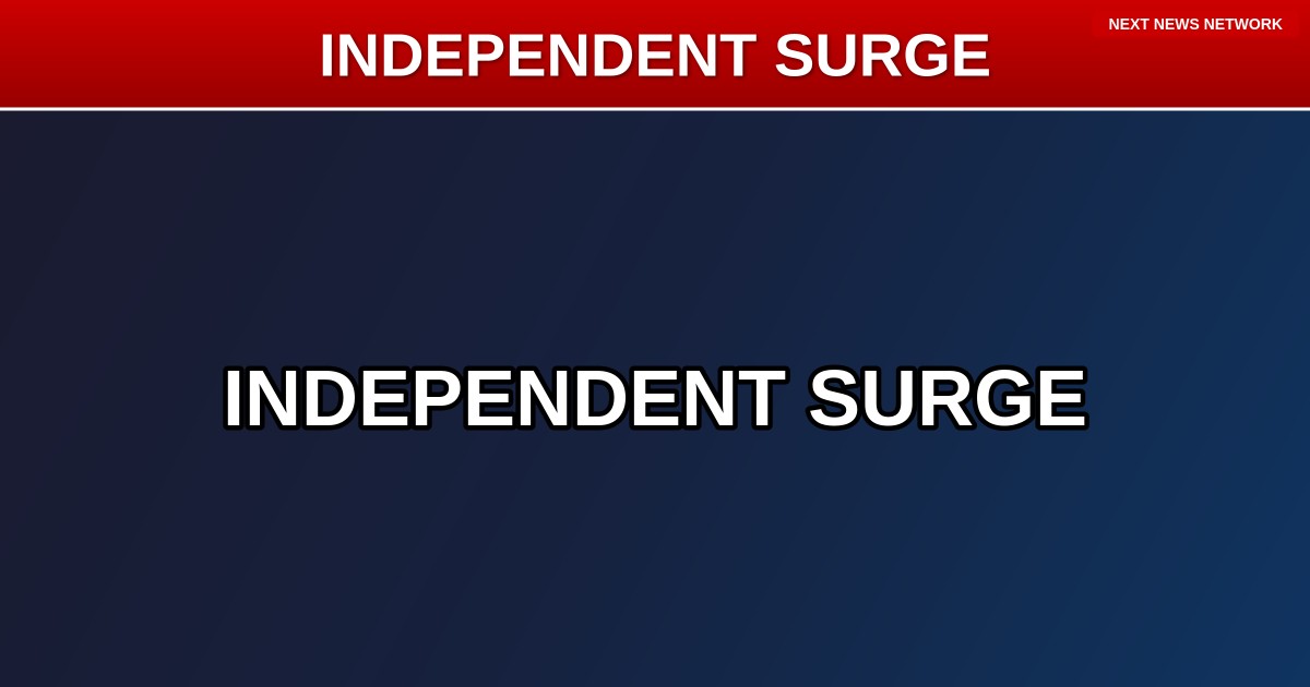 INDEPENDENT SURGE: 45% of Americans REJECT Both Parties as Third-Party Movement EXPLODES