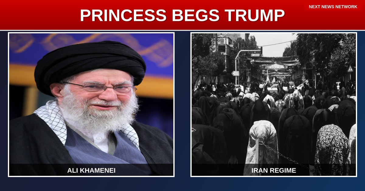 BREAKING: Iranian Princess BEGS Trump for Help as Regime 'Never Been Closer' to COLLAPSE