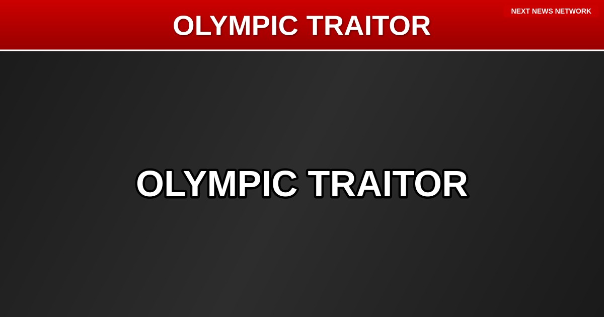 TRAITOR: U.S.-Born Olympian Who Chose COMMUNIST CHINA Brags About Being 'Greatest' After Gold Medal Win