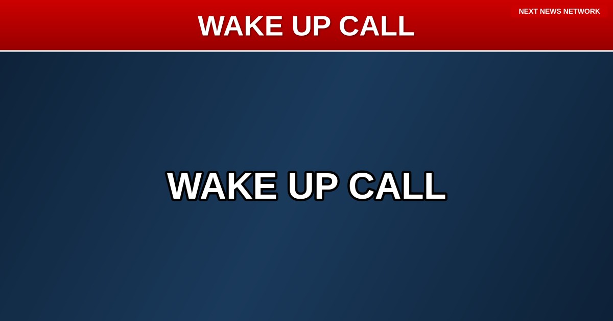 WAKE UP CALL: We Don't Have to Live Like This Anymore - Trump's America First Agenda Offers HOPE