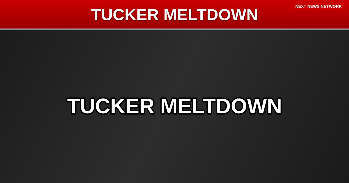 EXPOSED: Tucker Carlson's Anti-Israel MELTDOWN Raises Questions About His Mental State