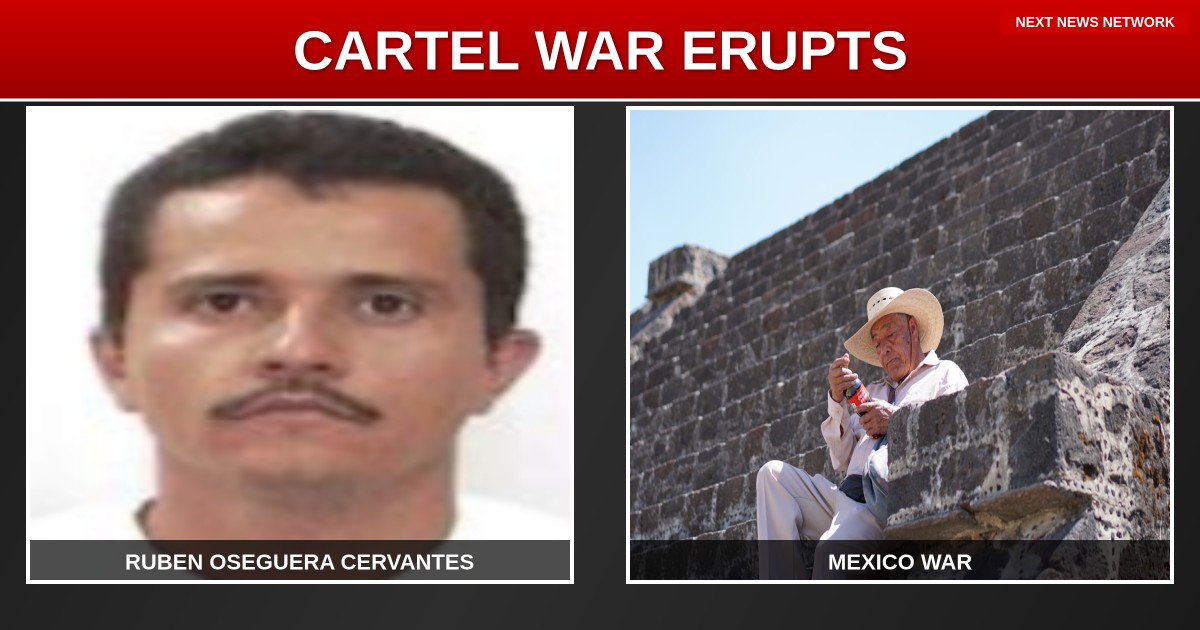 BREAKING: Mexico Erupts Into OPEN WAR as Cartels Battle Military After Drug Lord's Death