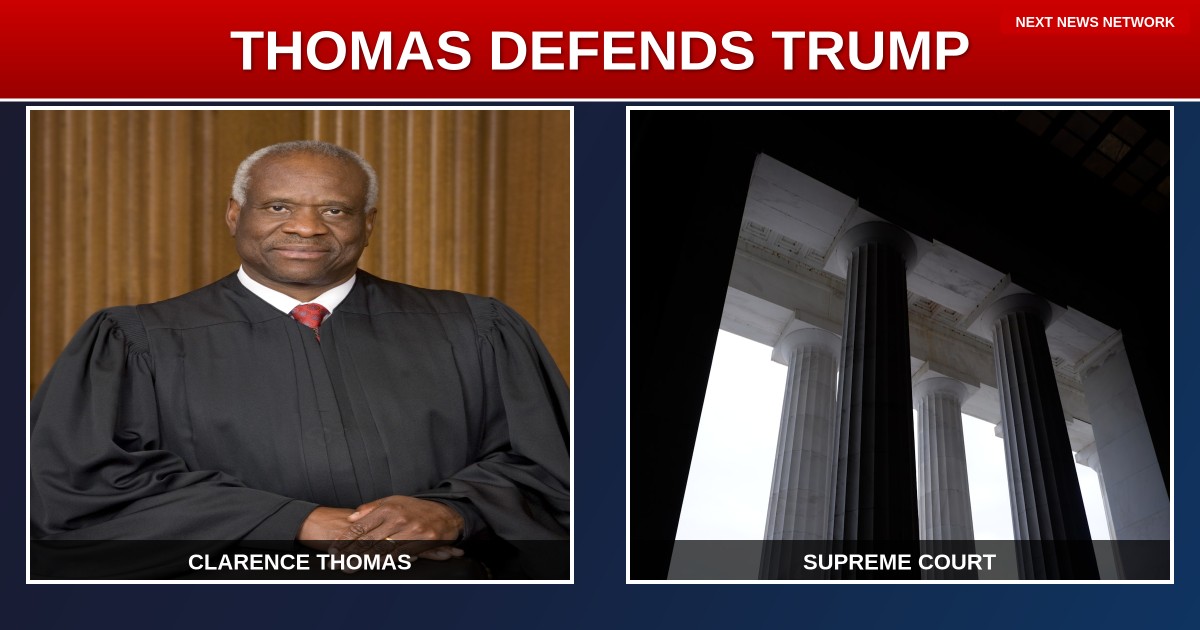 CONSTITUTIONAL CHAMPION: Justice Thomas SLAMS Supreme Court Tariffs Ruling, Defends Trump's Economic Agenda