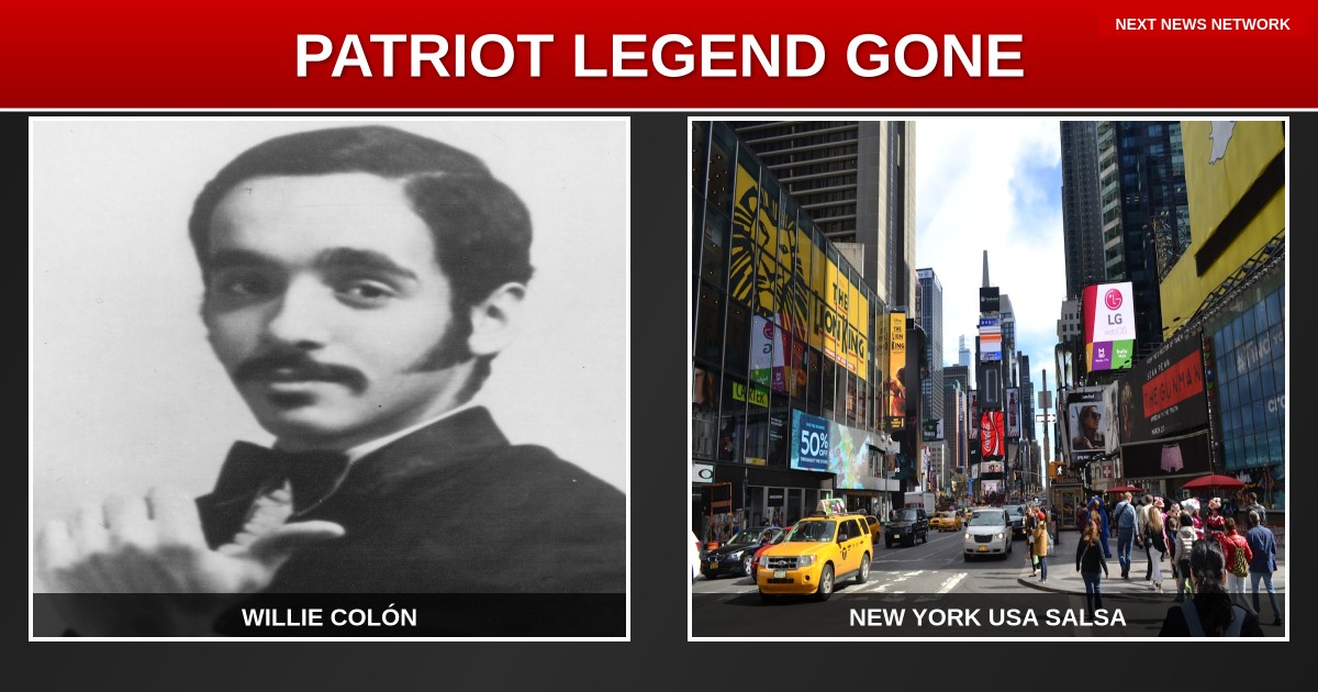 PATRIOT LEGEND GONE: Salsa Icon Willie Colón, Pro-Police MAGA Champion, Dies at 75