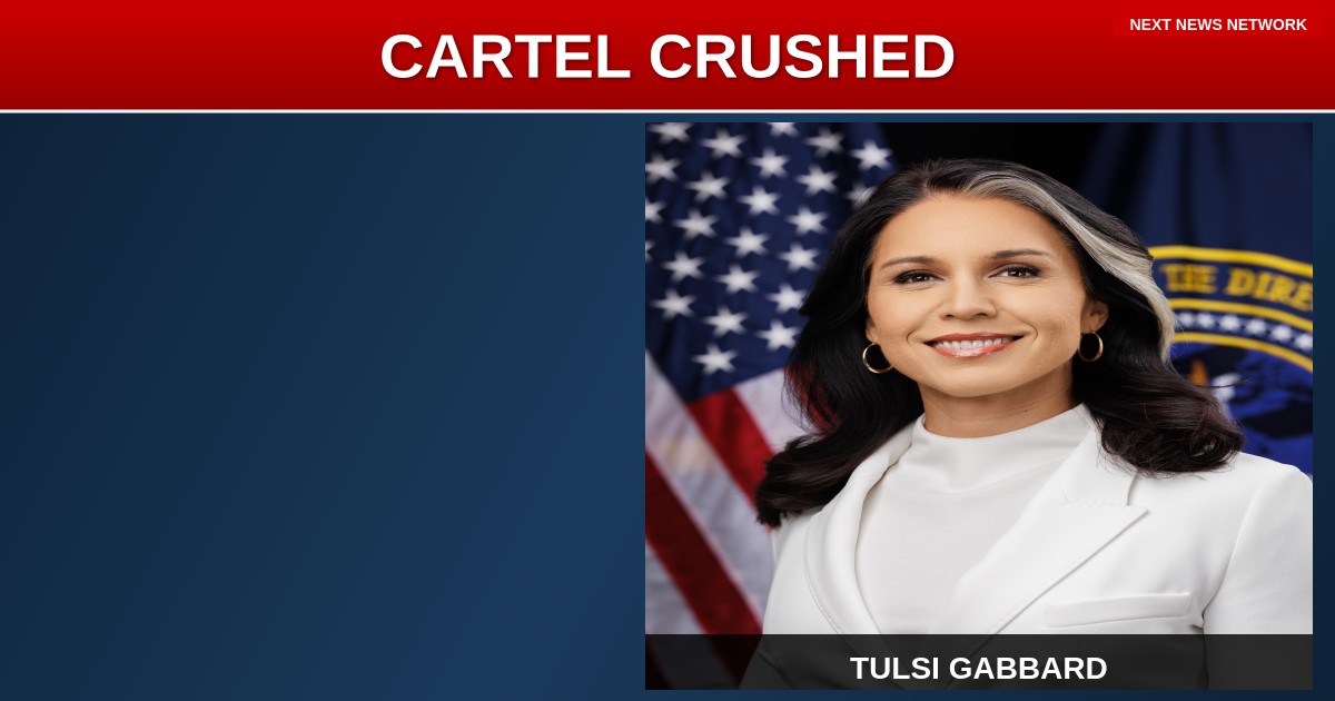 VICTORY: DNI Tulsi Gabbard Delivers MAJOR Results Against Cartel Terrorists