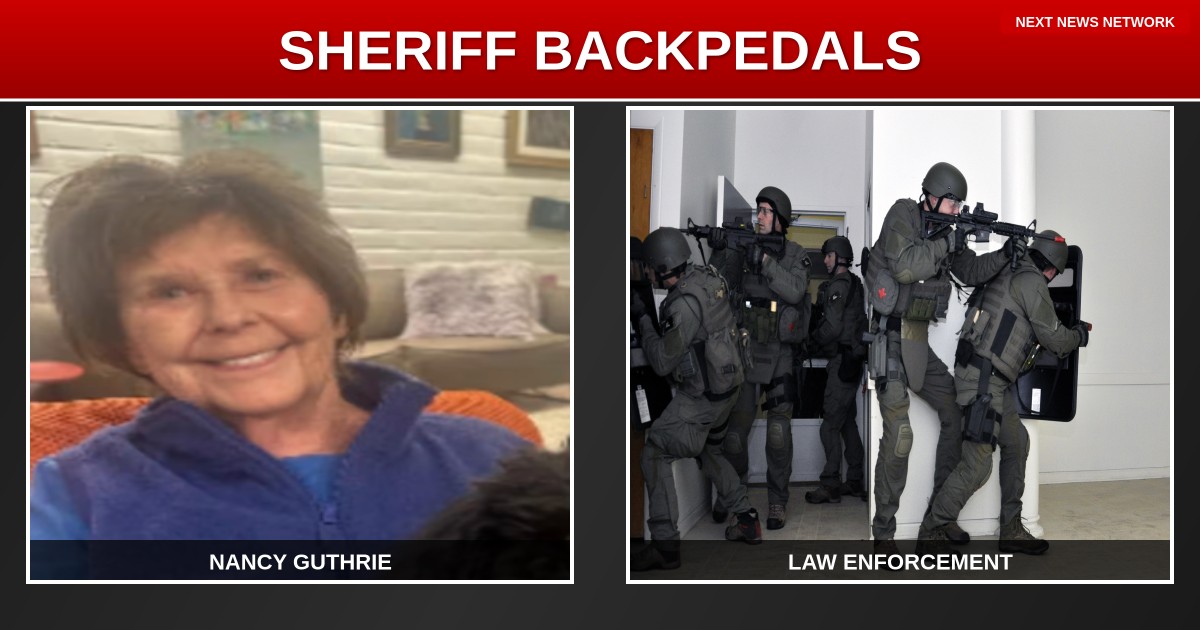SUSPICIOUS: Sheriff BACKPEDALS on Nancy Guthrie Kidnapping Evidence After FBI Release