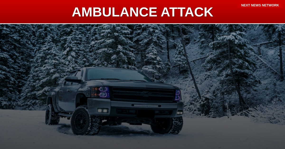 TERRORIST ATTACK: Anti-ICE Radical STEALS Ambulance in Failed Assault on Federal Immigration Offices