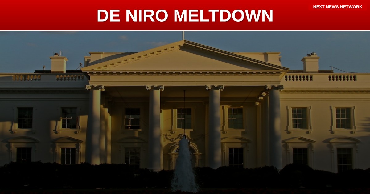 UNHINGED: De Niro BREAKS DOWN Crying Over Trump's Return, Vows He'll 'Never Leave'