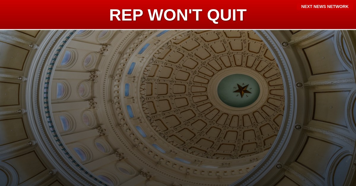 SCANDAL ROCKS GOP: Texas Rep Refuses to Resign Despite Affair Allegations and Staffer's Tragic Death