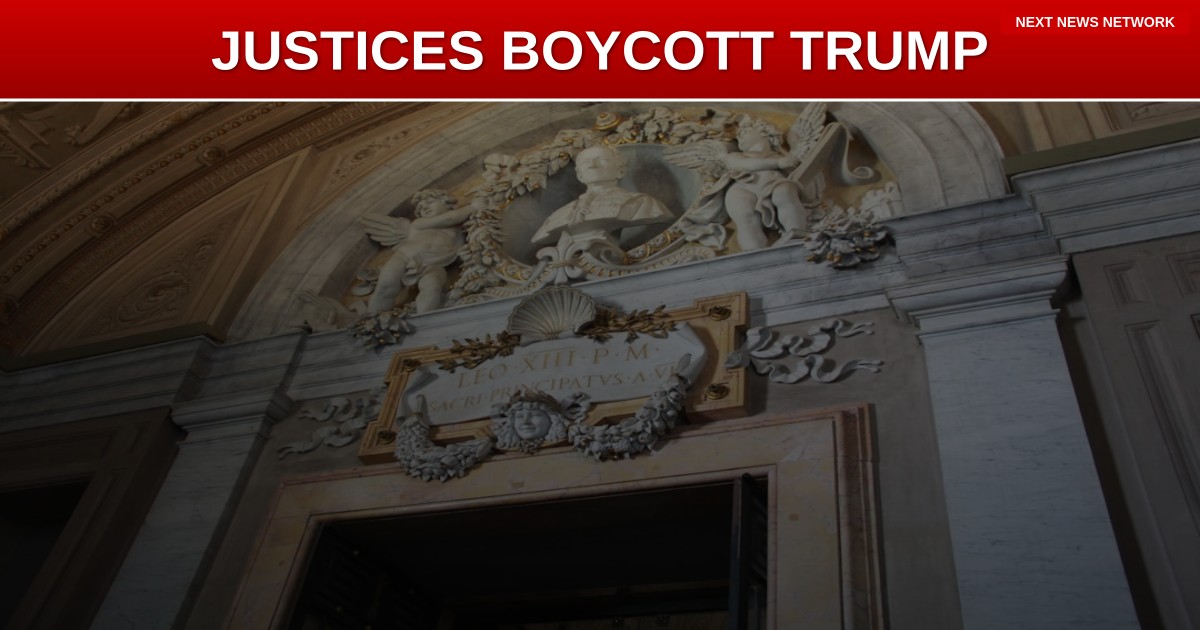 PETTY: Five Supreme Court Justices SKIP Trump's State of Union After Betraying America on Tariffs